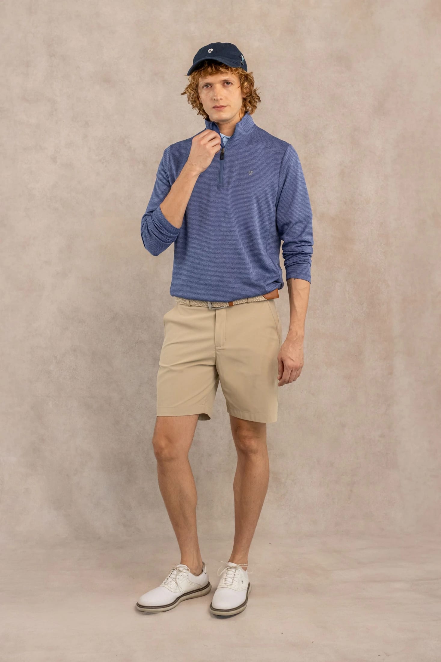 Halfzip Performance Azul - imagen 2