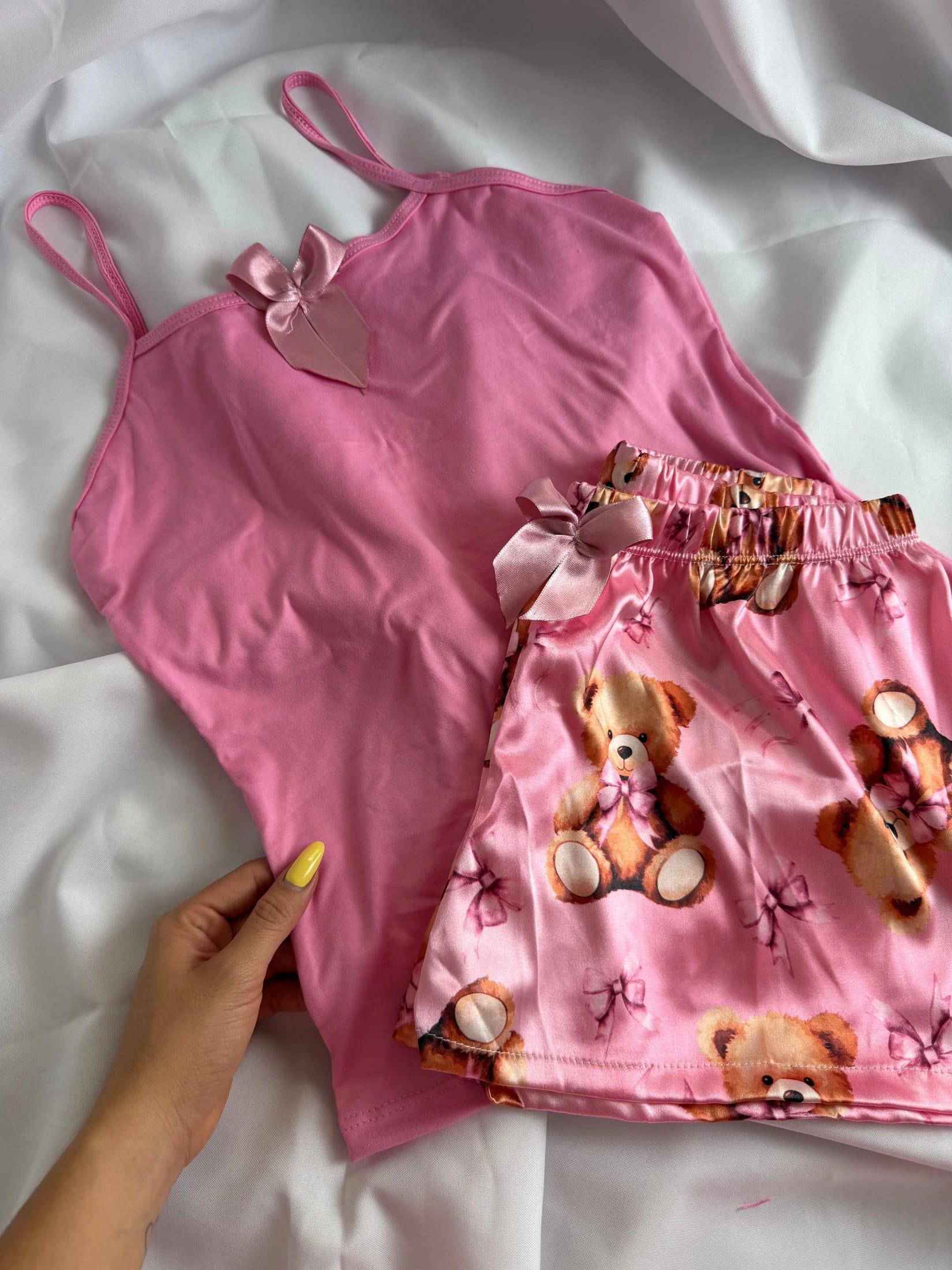 Pijamas Satín Estampada - imagen 1