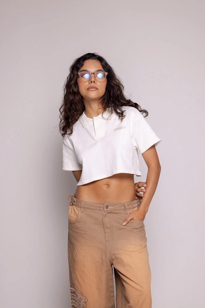 CropTop Polo Motion-Beige - imagen 17
