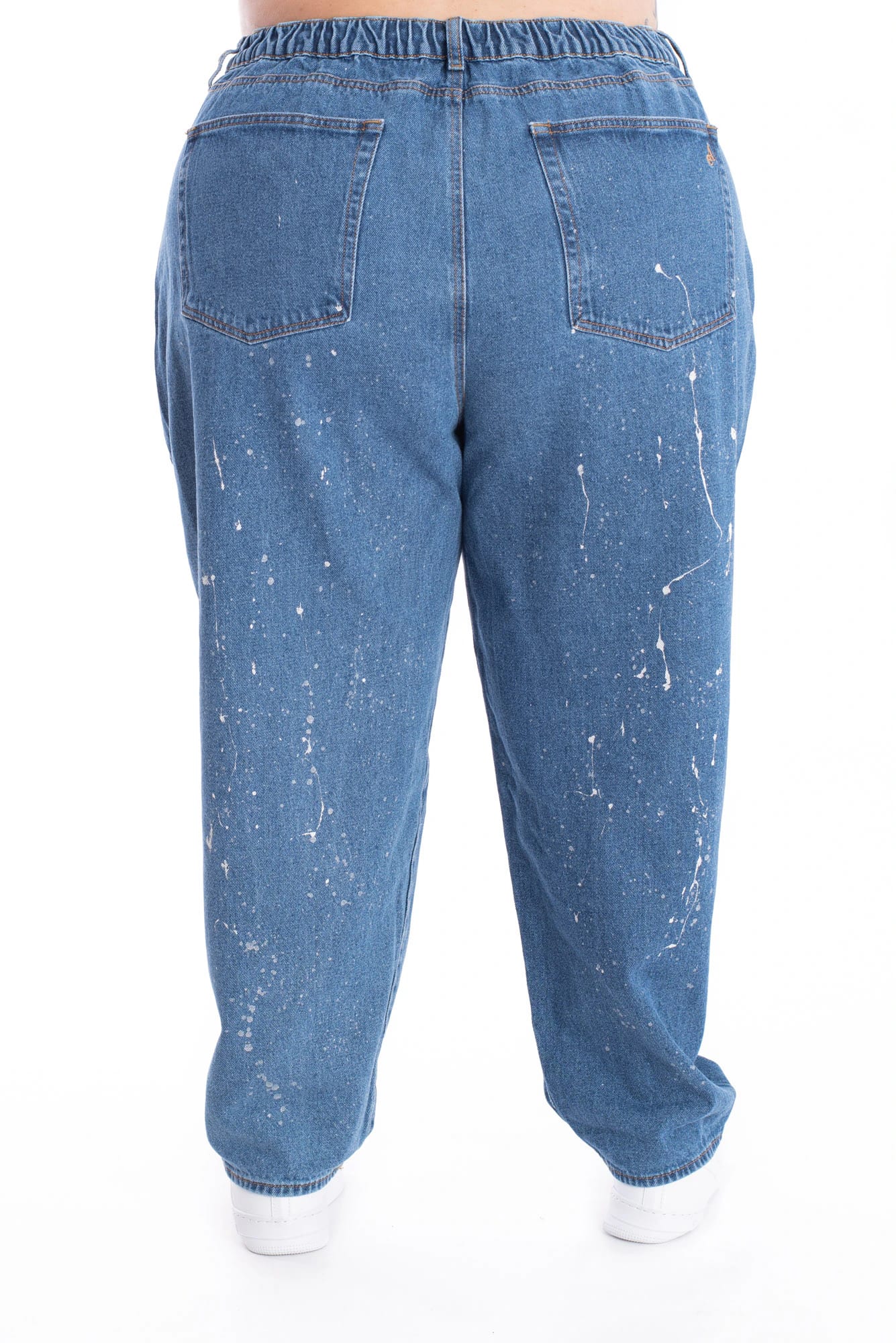 Jean Boyfriend Azul Medio Plata 377 - imagen 20