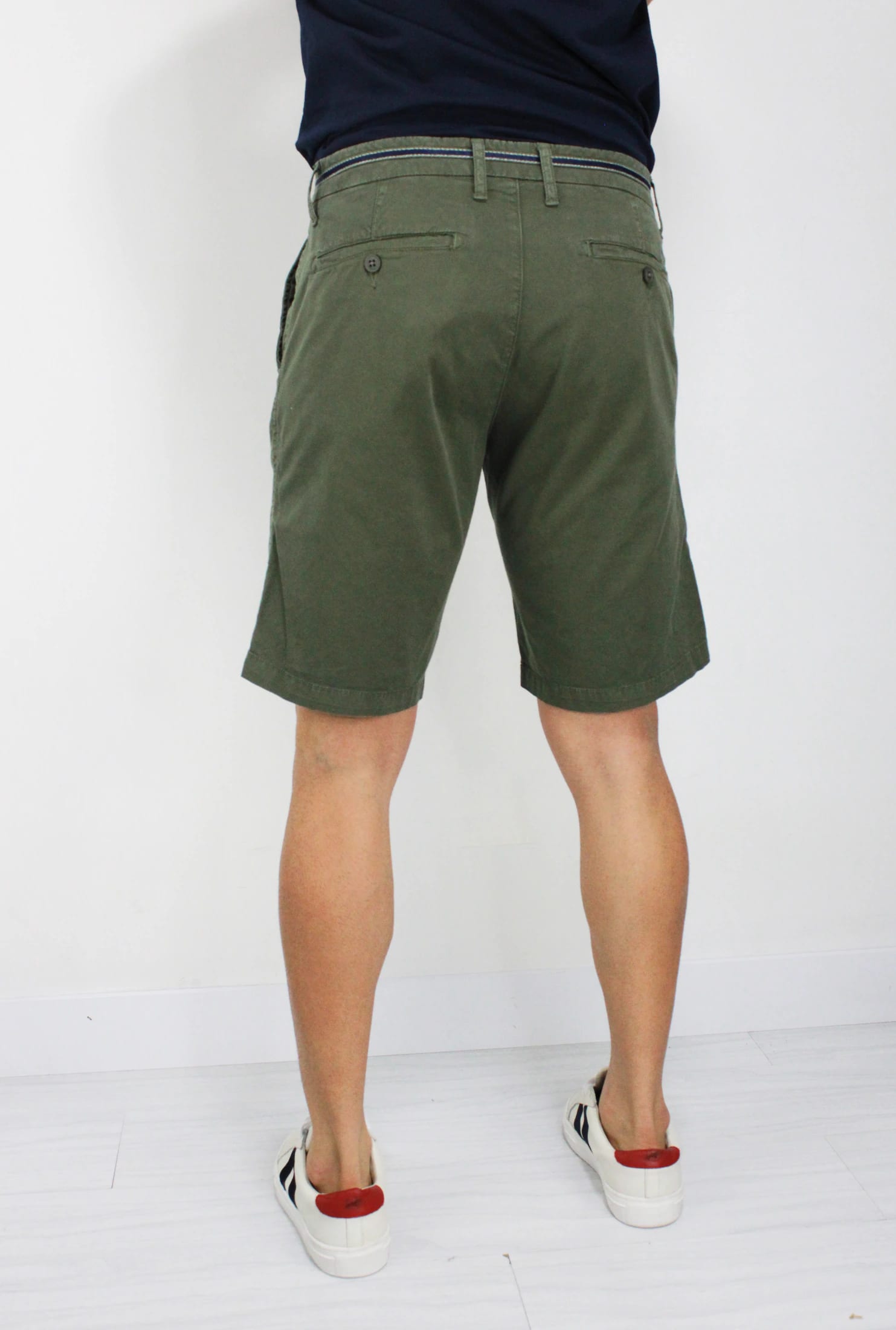 Bermuda hombre Verde Militar DMB3005 - imagen 3