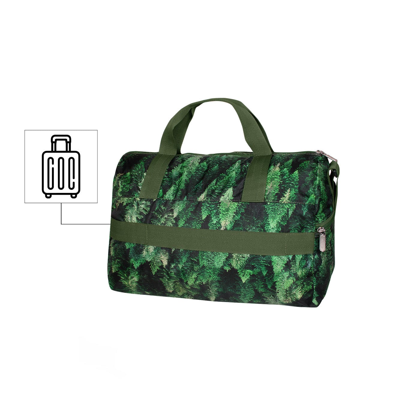 Maleta M ULTRA Plegable Estampado Bosque Citybags - imagen 5