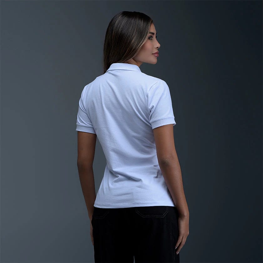 Polo Blanco Mujer - imagen 2