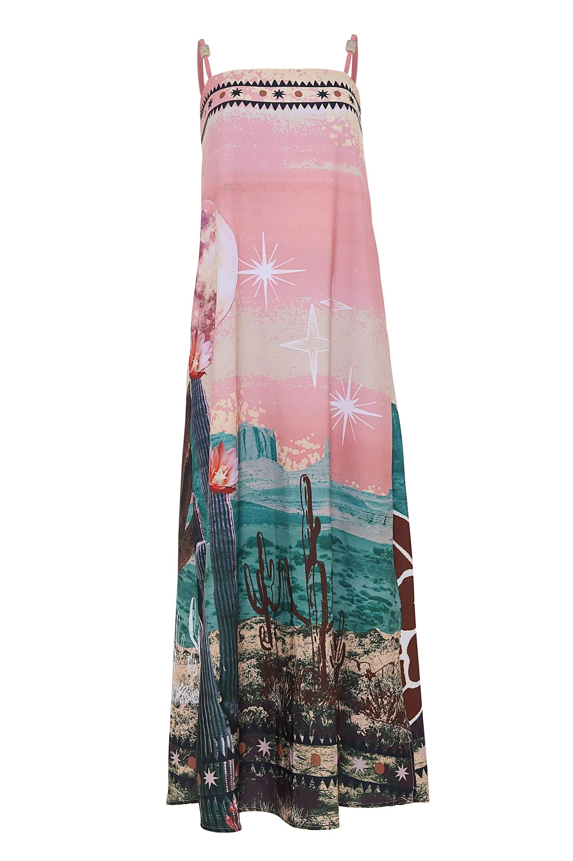 VESTIDO CELESTE DESERT - imagen 5