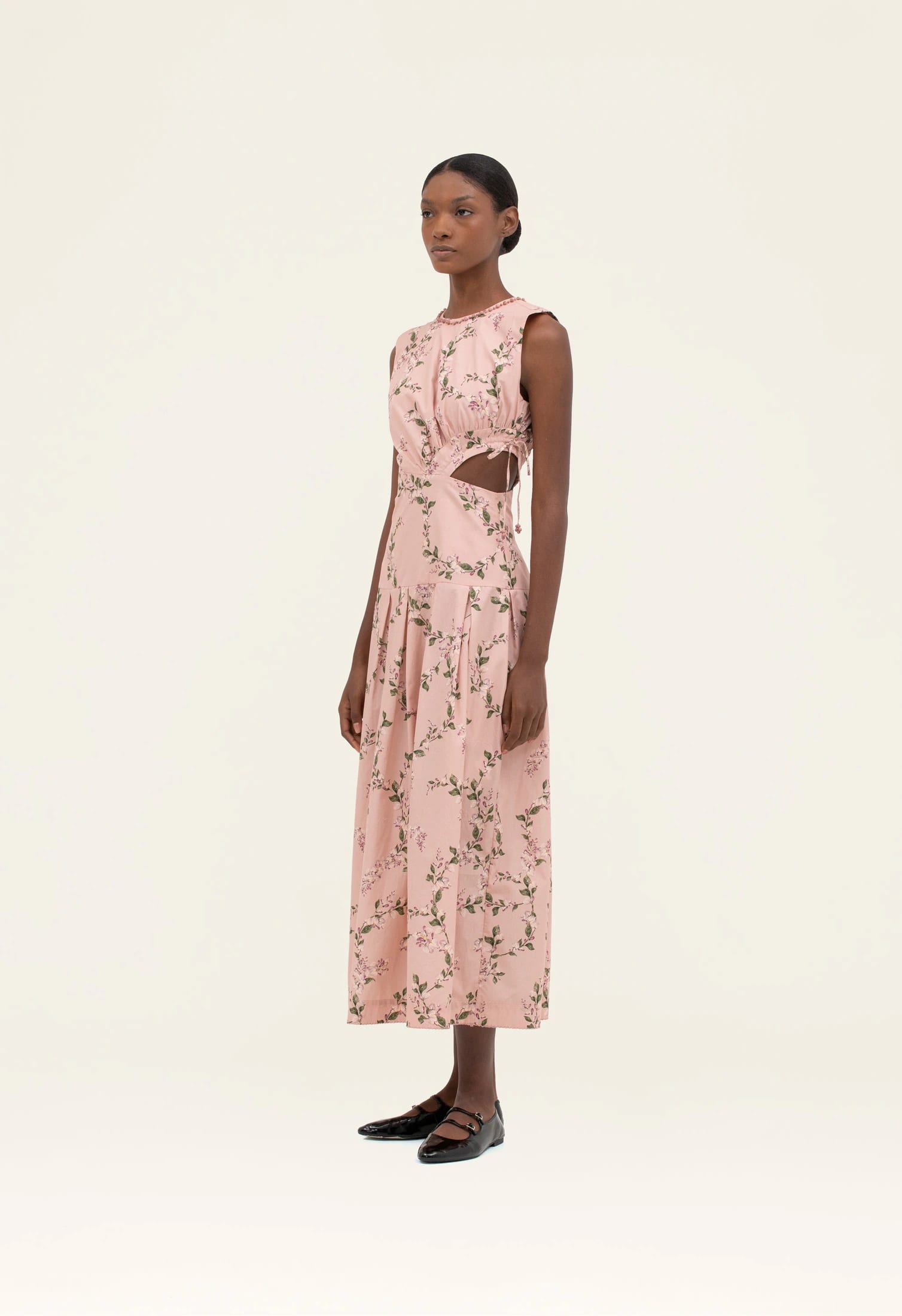 Otoño Wisteria Midi Dress - imagen 3
