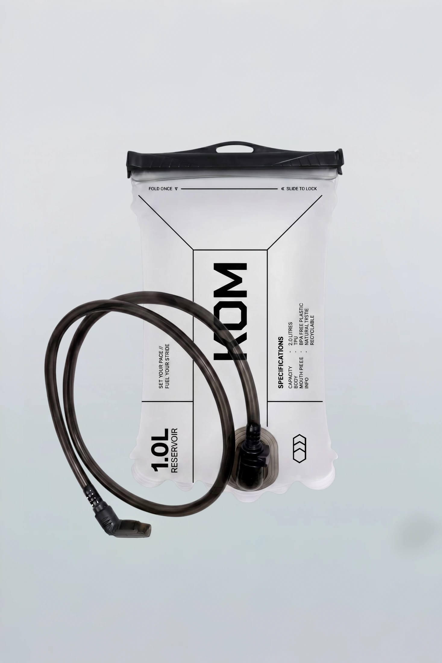 Bolsa de Hidratación 1L Tipo Camelback para Chaleco o Mochila - imagen 3