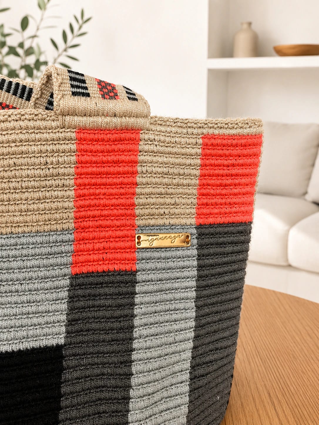 CORAL NÓRDICO TOTE BAG - imagen 3