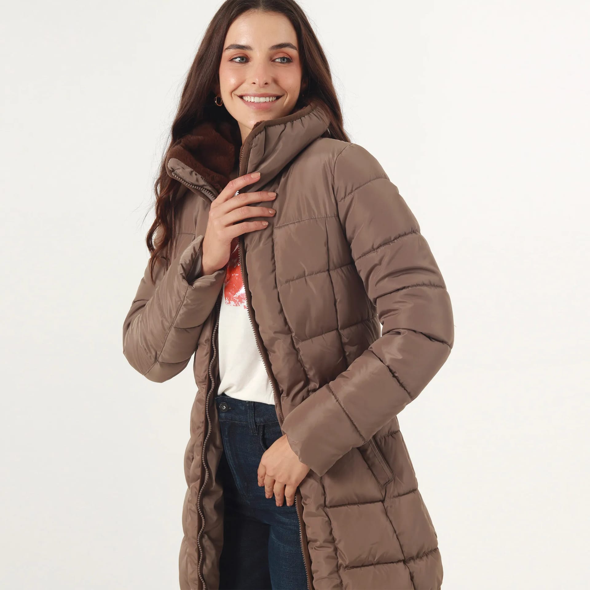 Chaqueta Cuello Tortuga Manga Larga - imagen 7