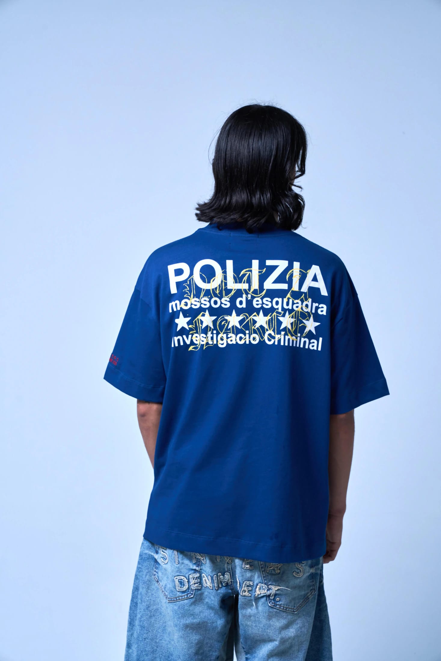 POLIZIA BLUE T-SHIRT - imagen 2
