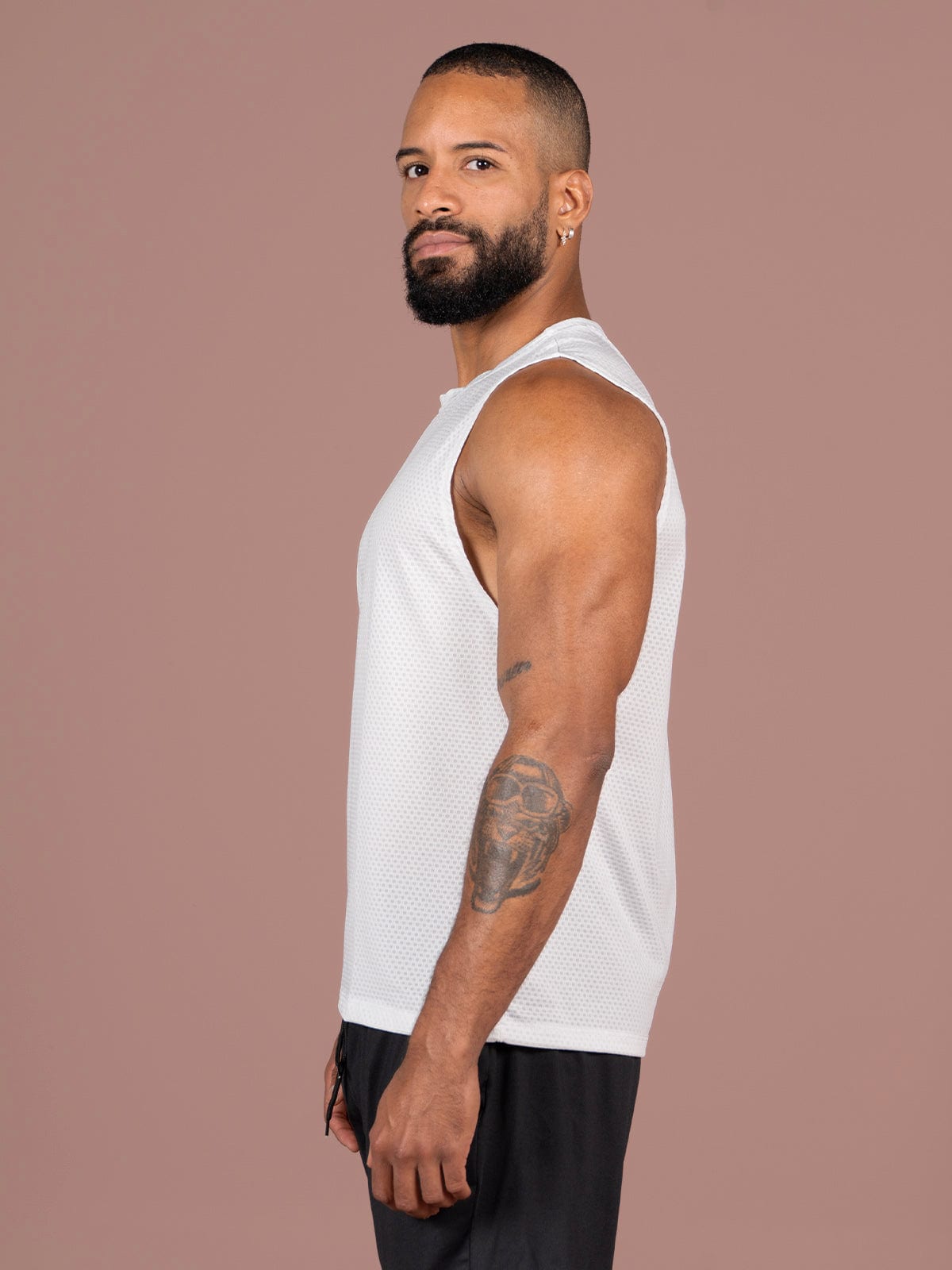 Camisilla hombre panal cruda - imagen 3