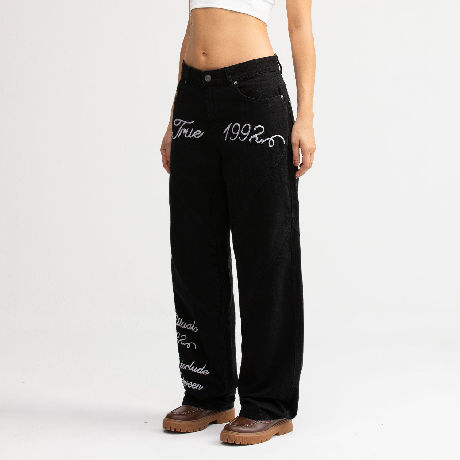 Interlude Loose Pants - Black - imagen 7