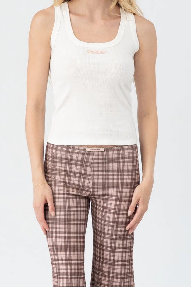 Set pantalon Los Angeles Mocha Plaid - imagen 1
