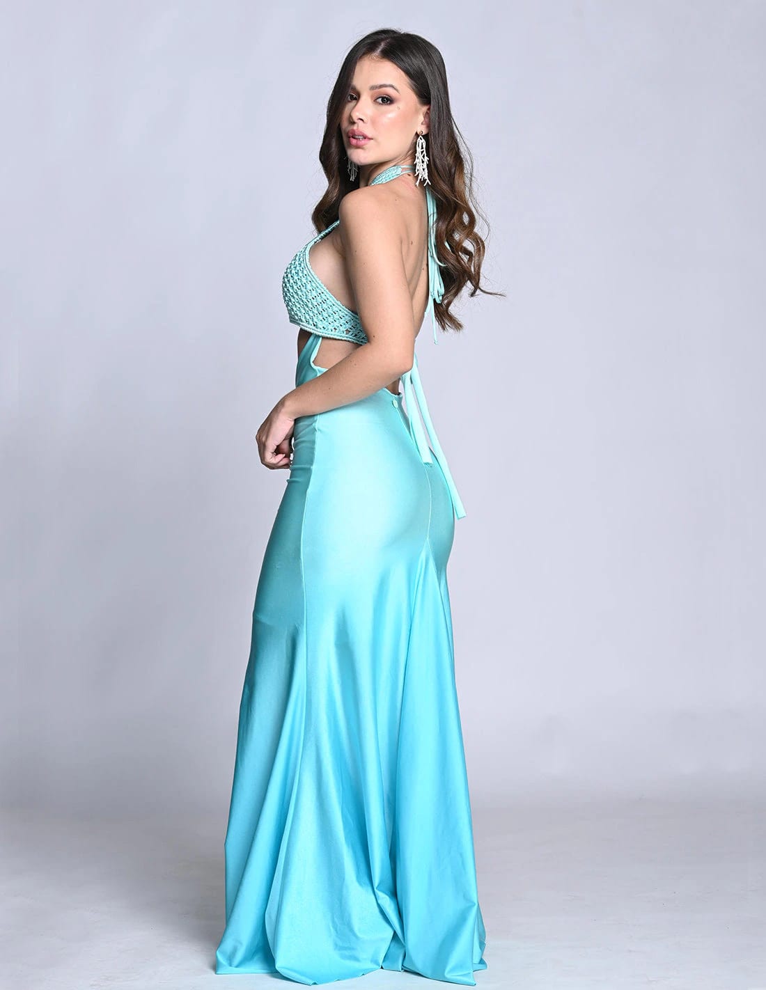 Vestido Kai Turquoise - imagen 7
