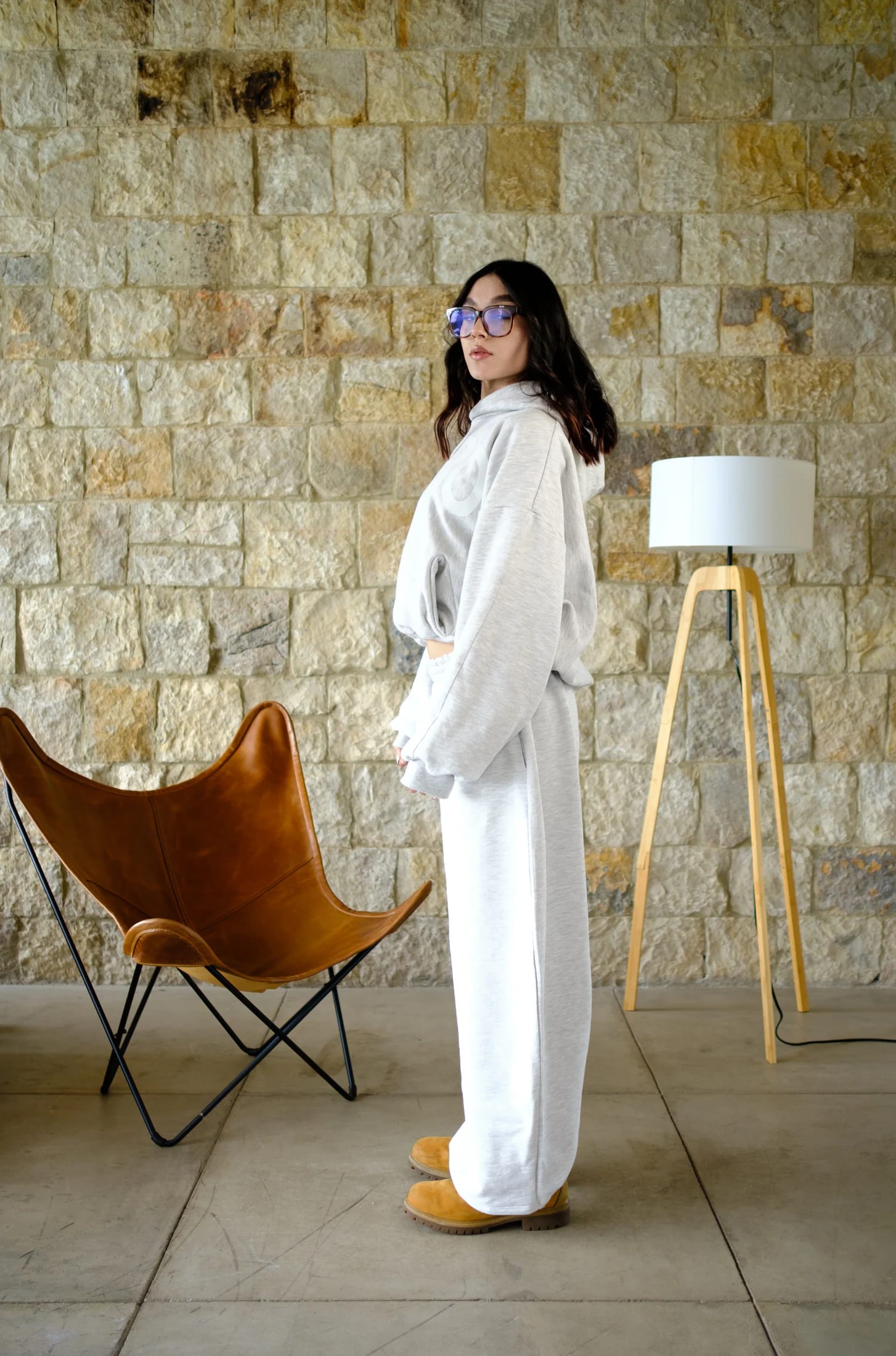 Basics V2 - Slate Hoodie Boxy Fit - imagen 6