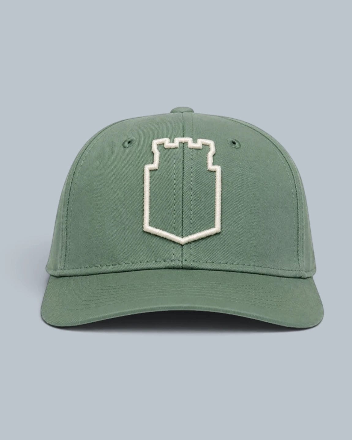 GORRA VERDE PISTACHO ESCUDO SILUETA - imagen 1