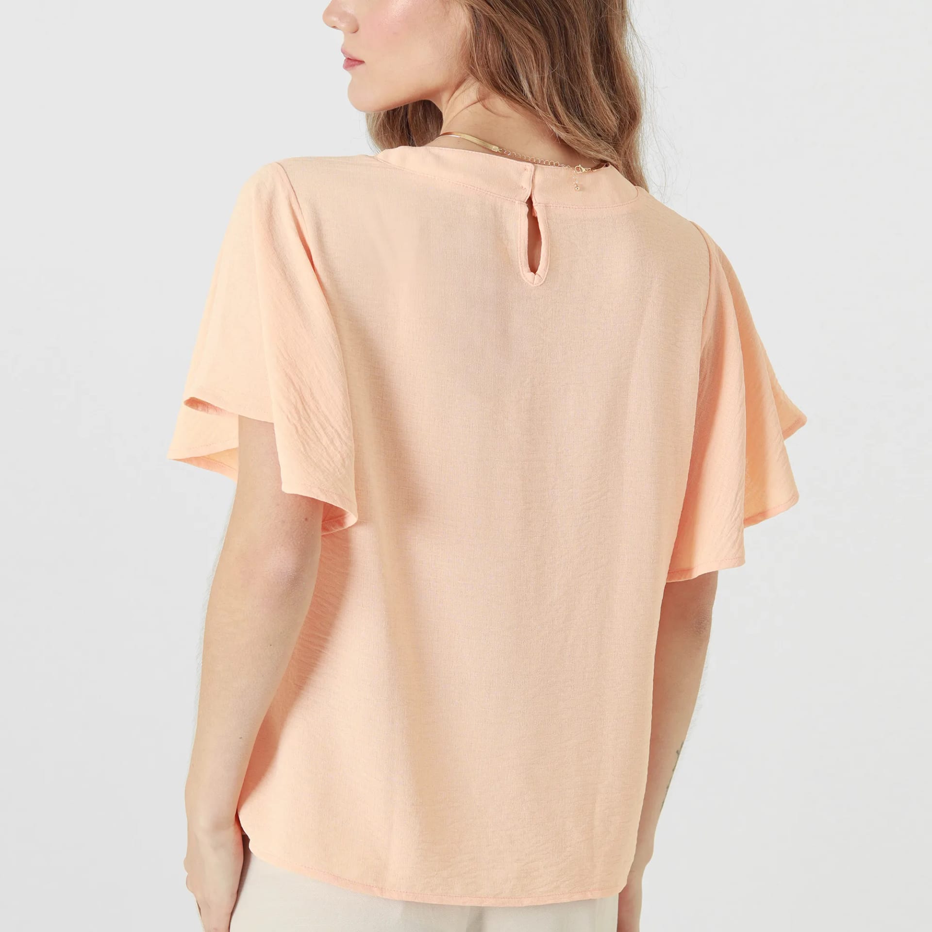 Blusa Cuello Redondo Manga Corta - imagen 4