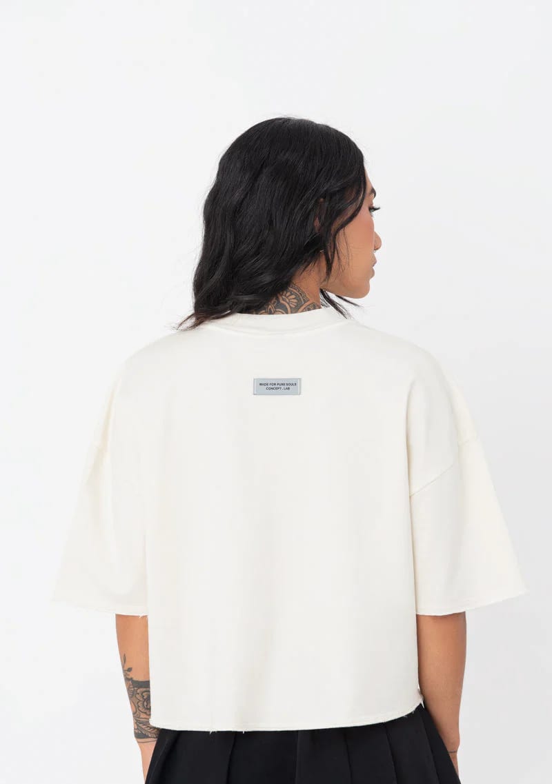 Atelier Cream Crop top - imagen 4