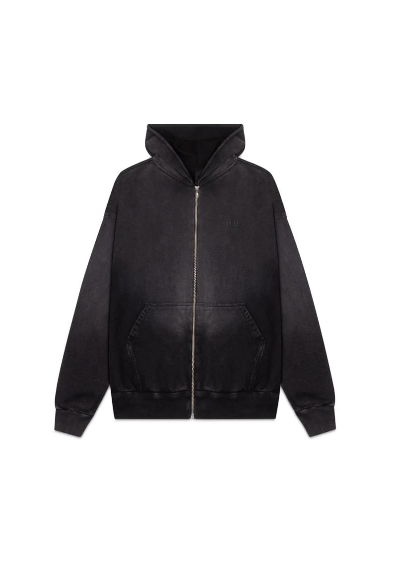 Atelier Grey washed Hoodie - imagen 1