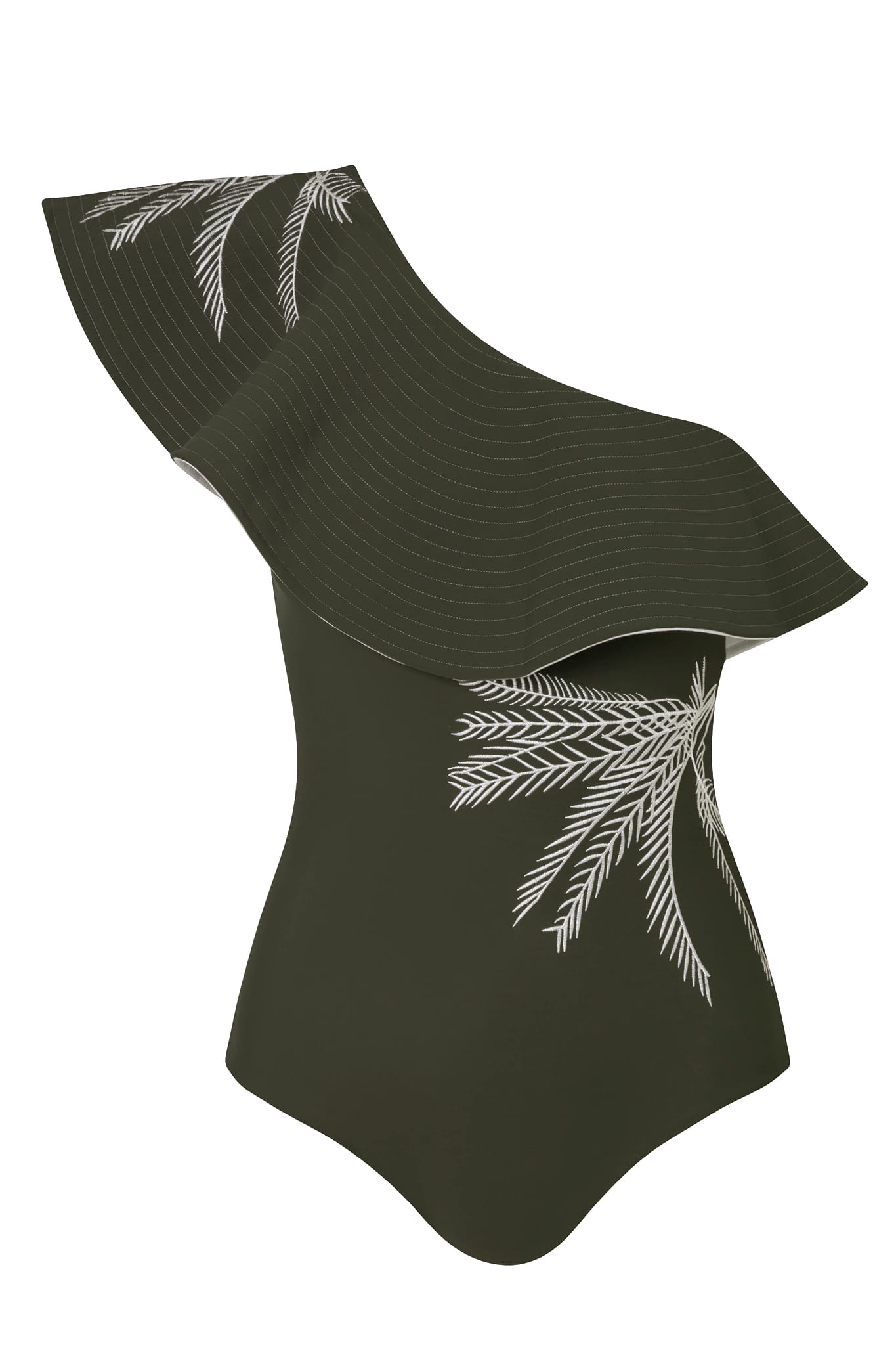 Tucan Embroidered One Piece / Khaki Green Exclusivo - imagen 1