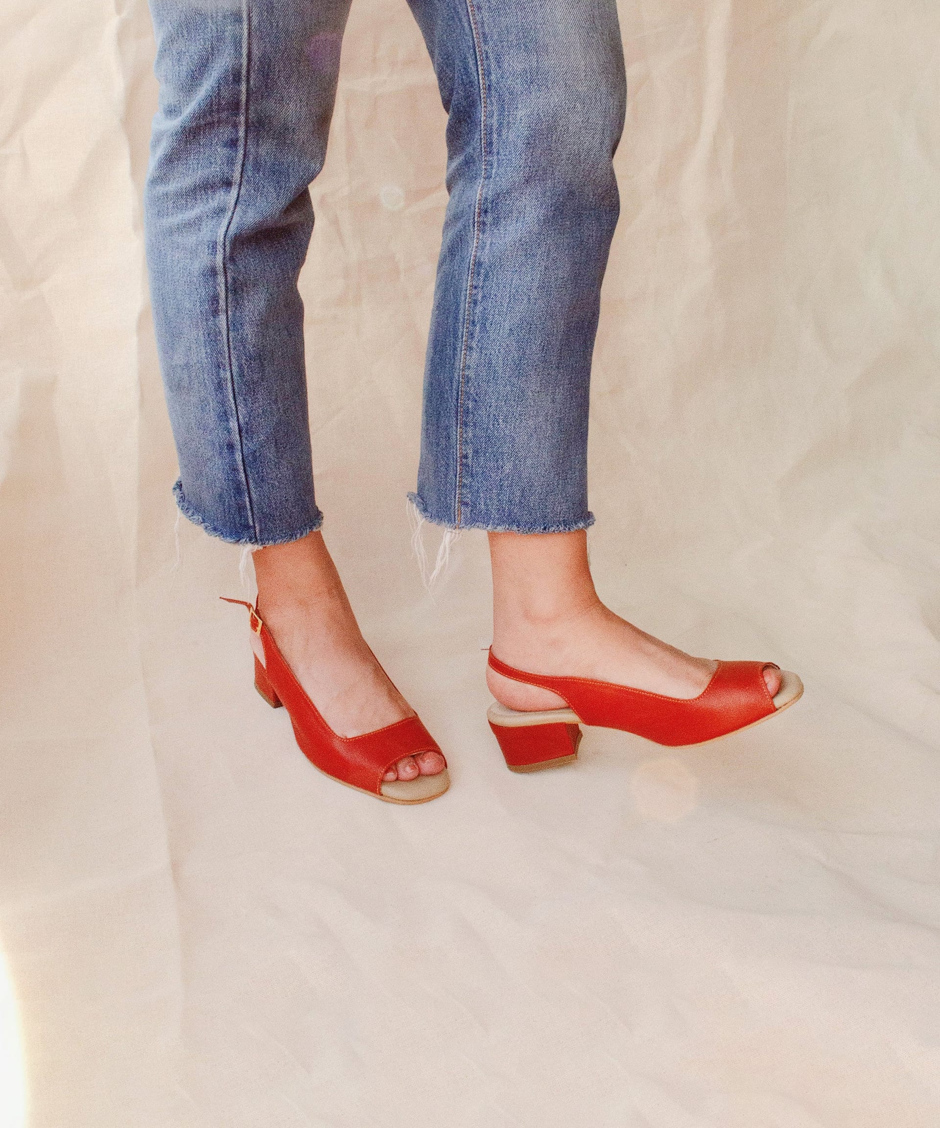 Open-toe Classic Sandal | Terracota - imagen 5