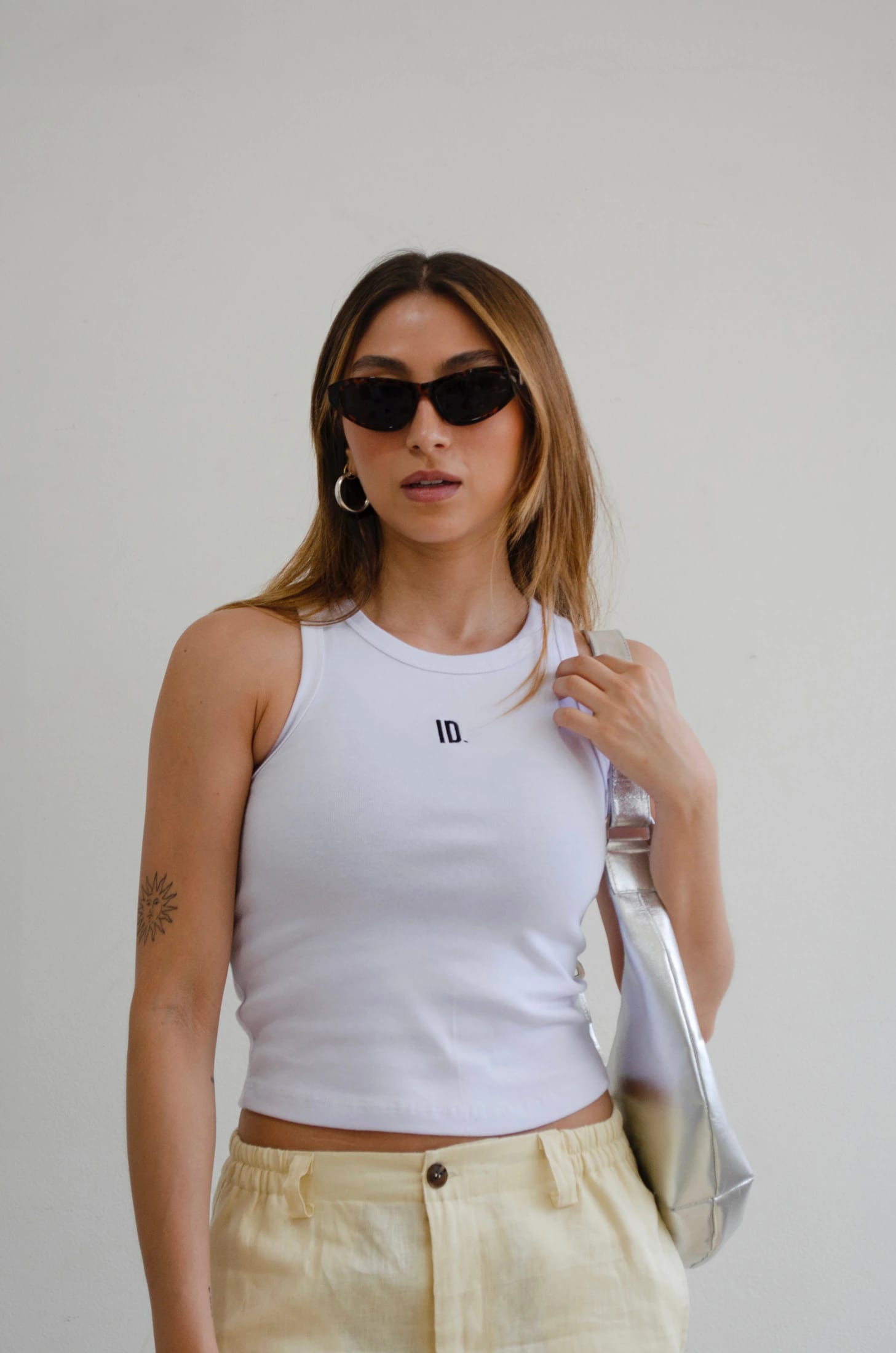 Tank top de algodón | Blanco - imagen 2
