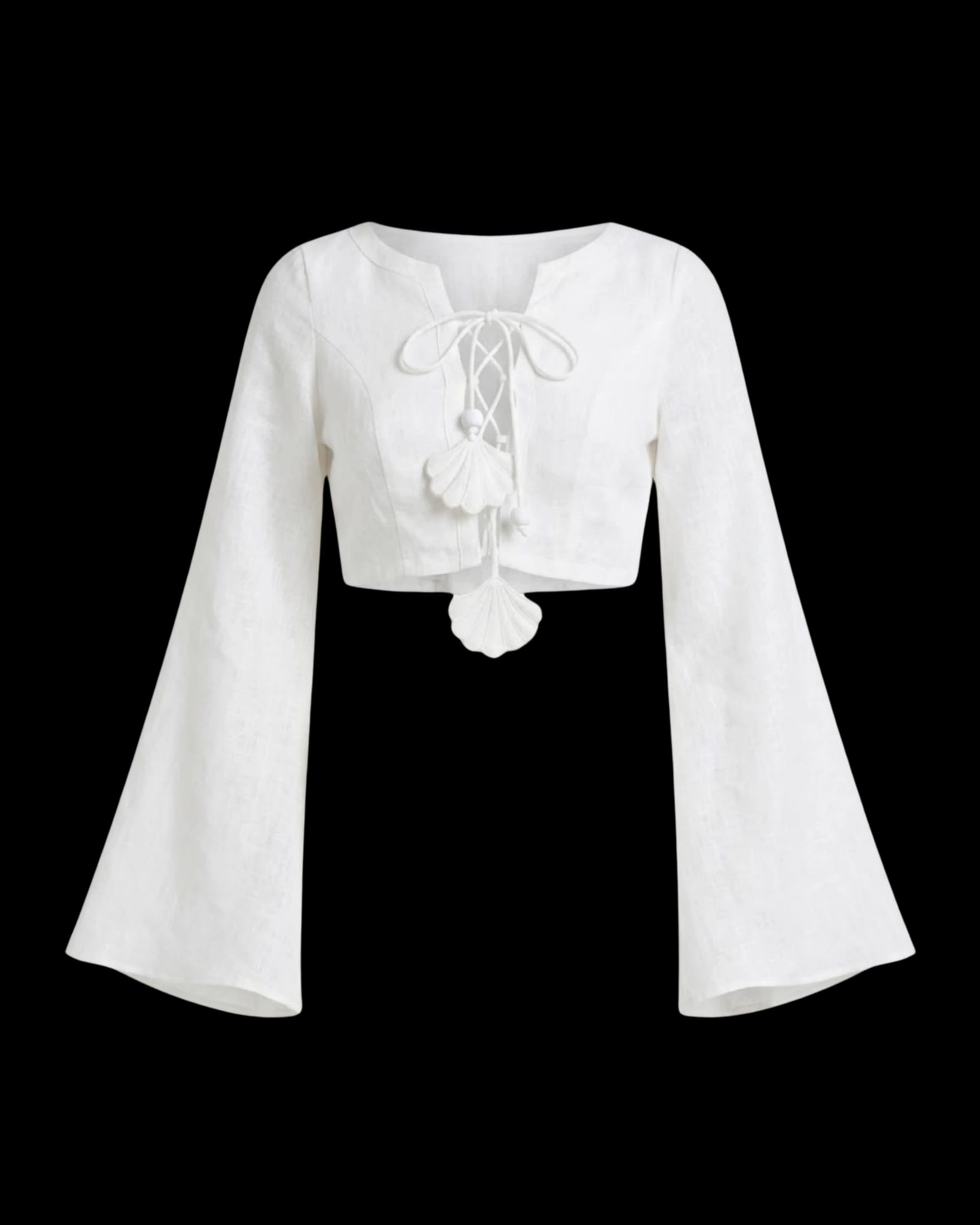 AMELIE TOP IVORY - imagen 1