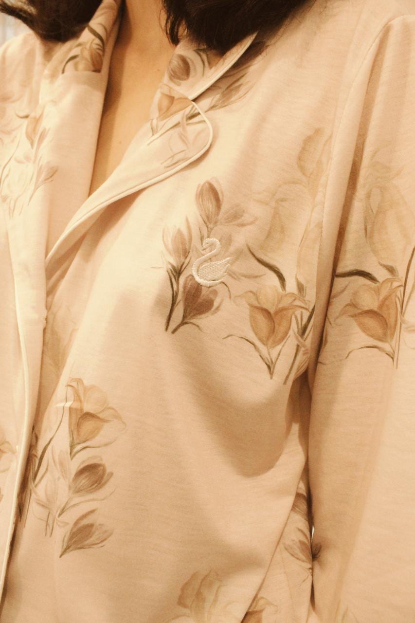 SET CAMISA + PANTALÓN BLUSH PINK - imagen 3