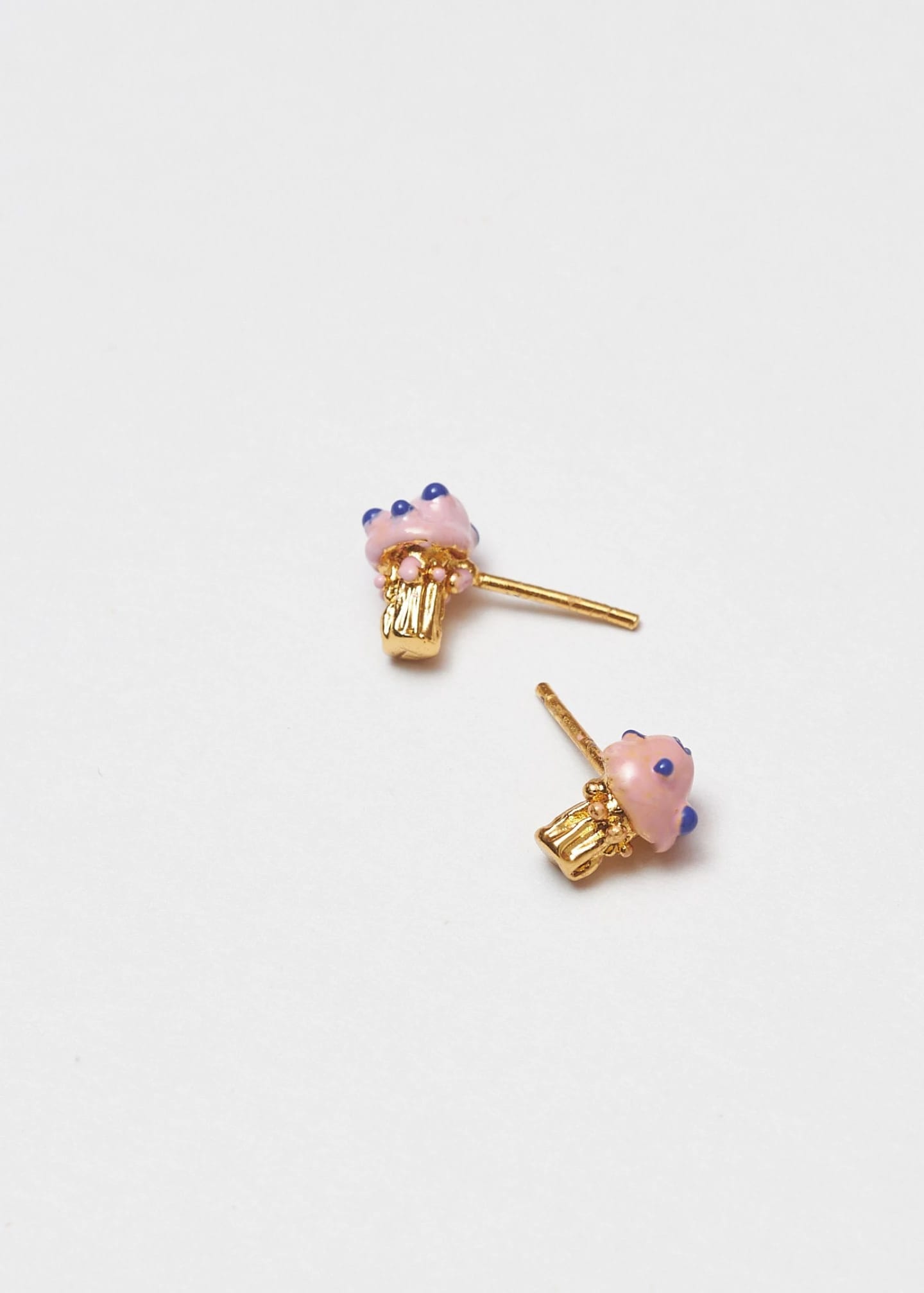 aretes seticas rosa - imagen 1