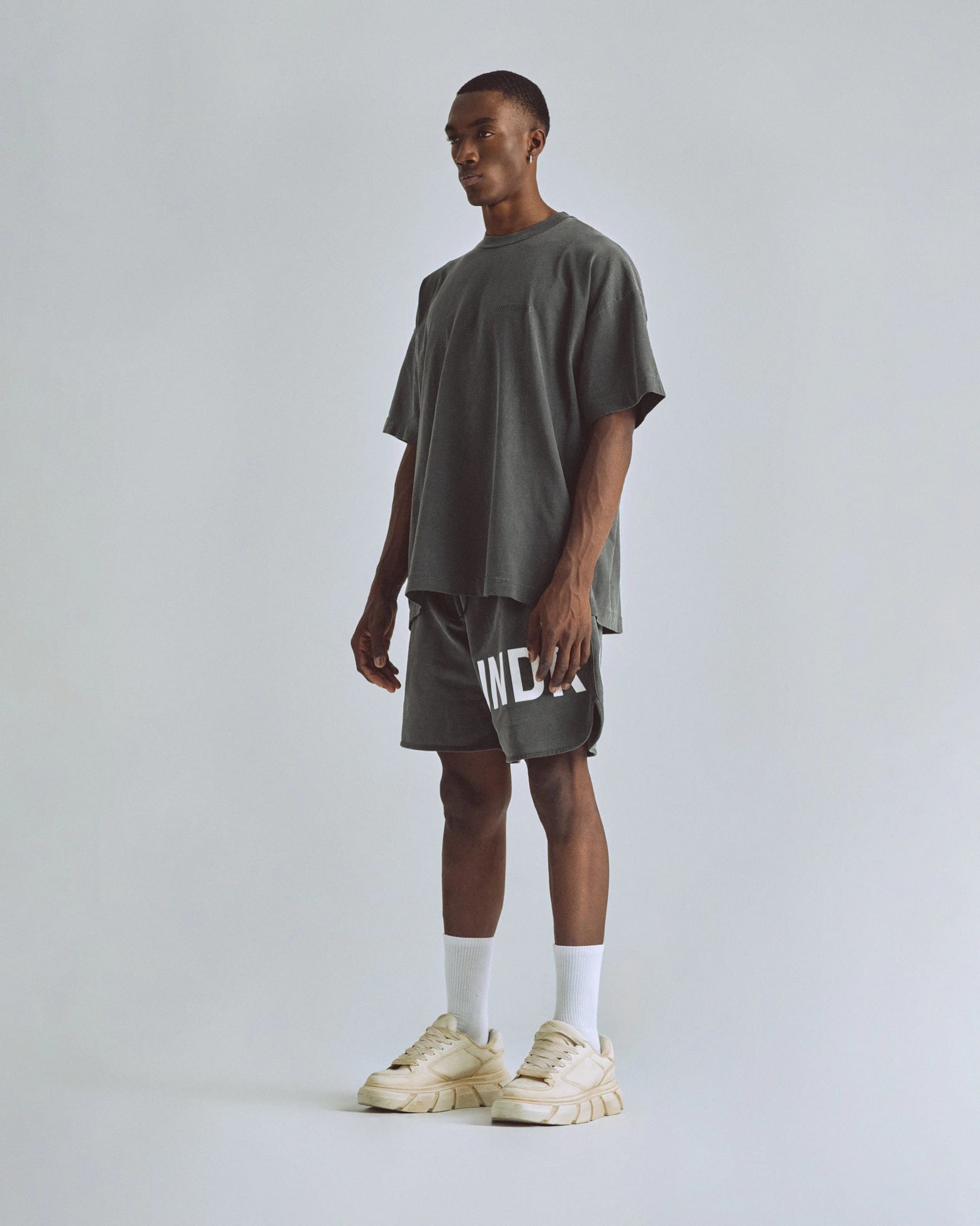 Line Logo Tshirt Vintage Gray - imagen 5