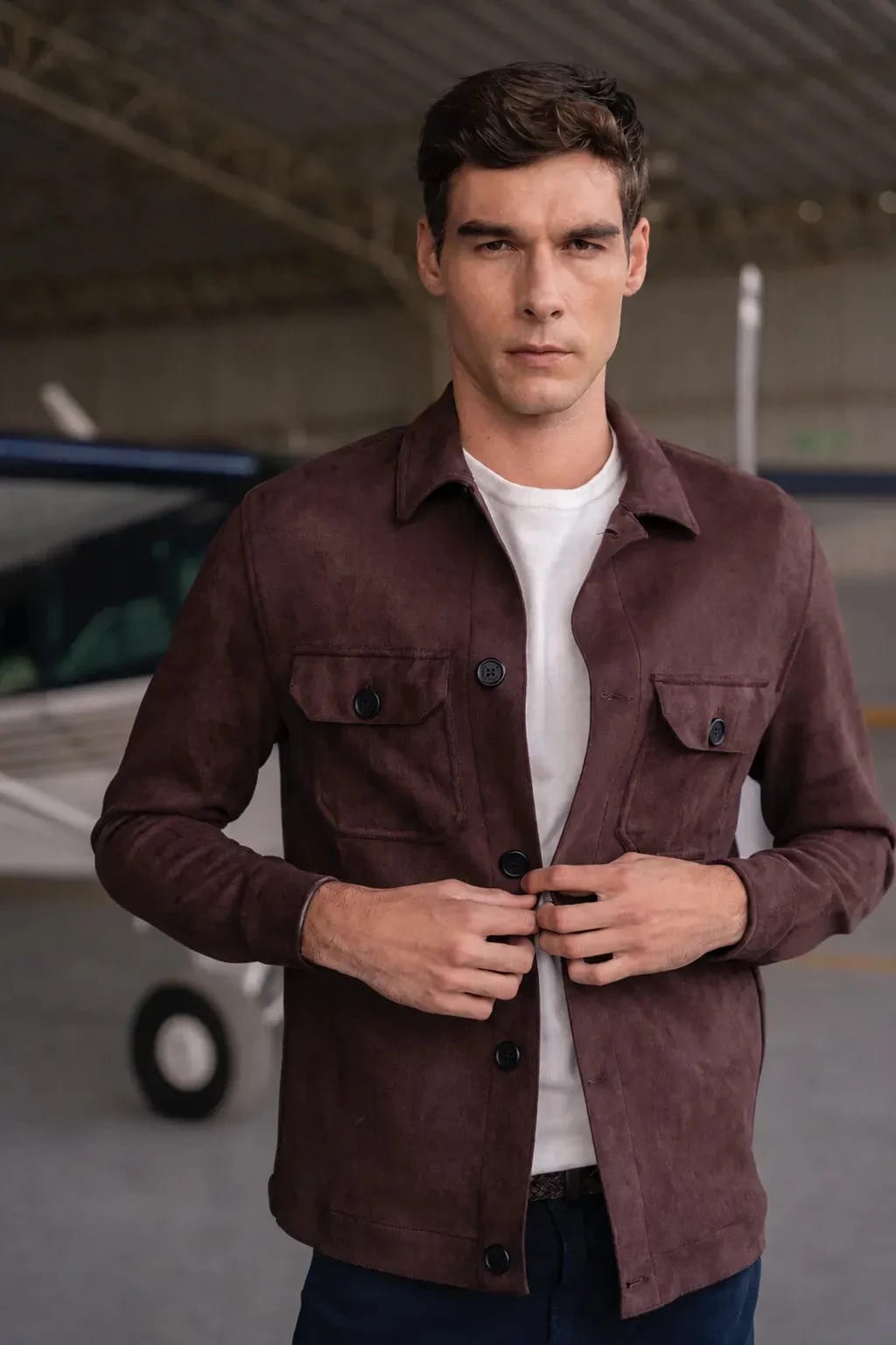 Chaqueta Casablanca Hombre Tabaco - imagen 3