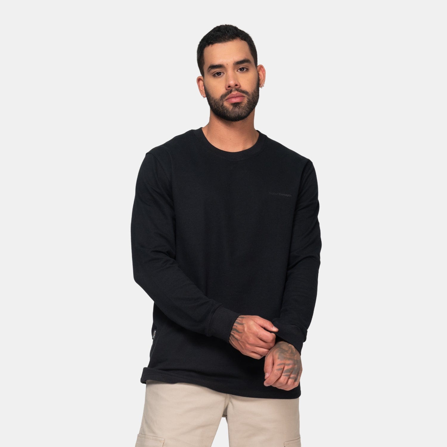 Long Sleeve Essential Black - imagen 1