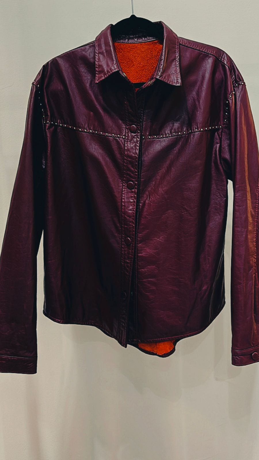 Camisón Vinotinto con Taches - imagen 1