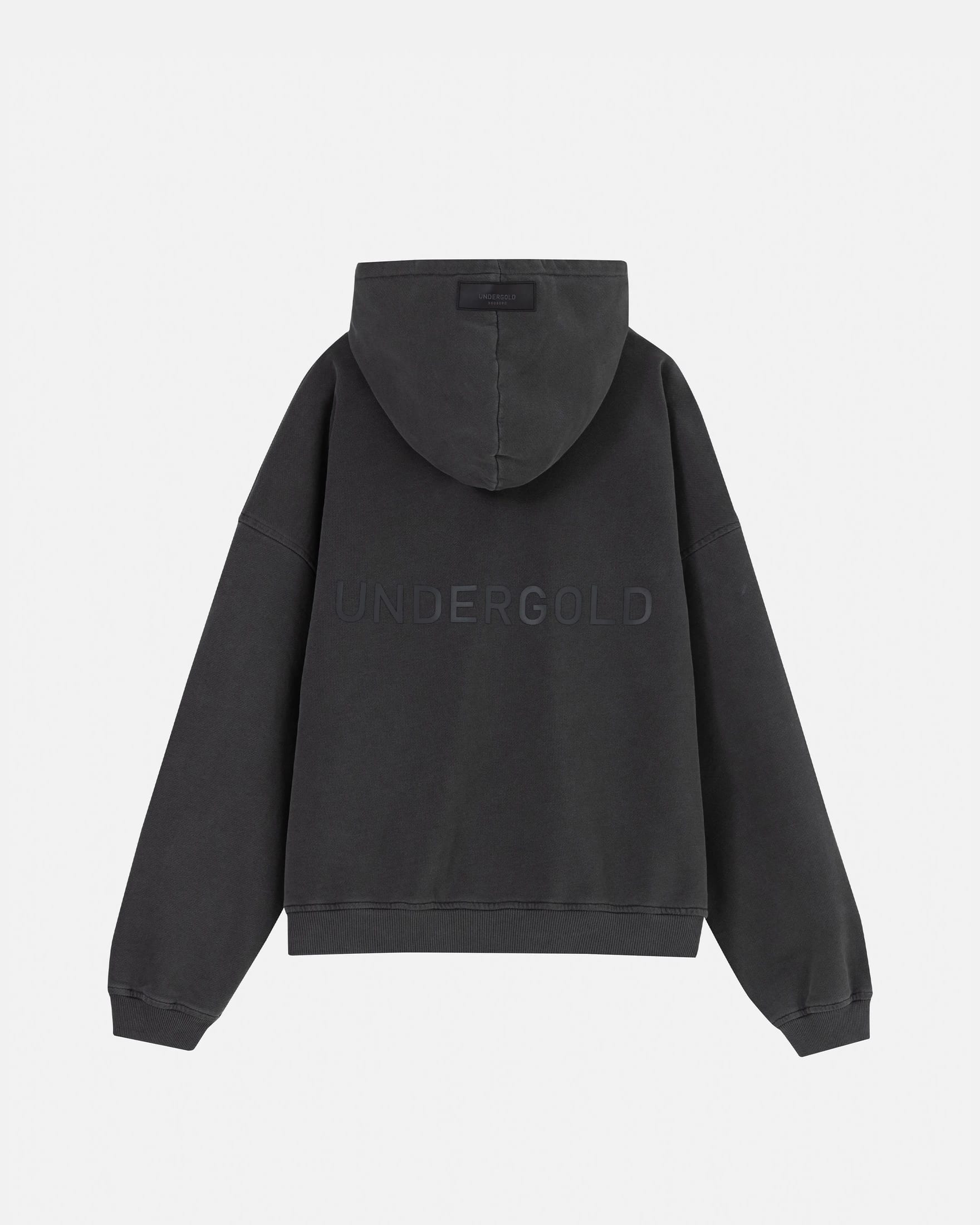 Line Logo Hoodie Vintage Gray - imagen 1
