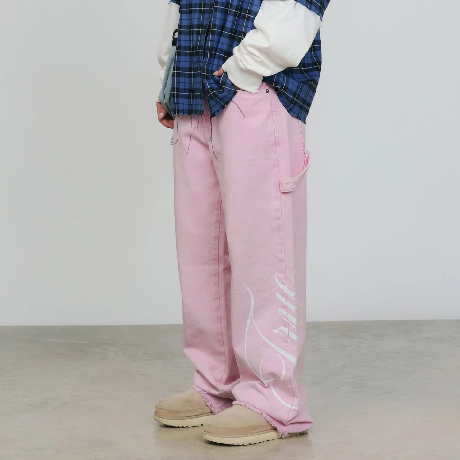 Blush Mid-Rise Pants - Pink - imagen 3