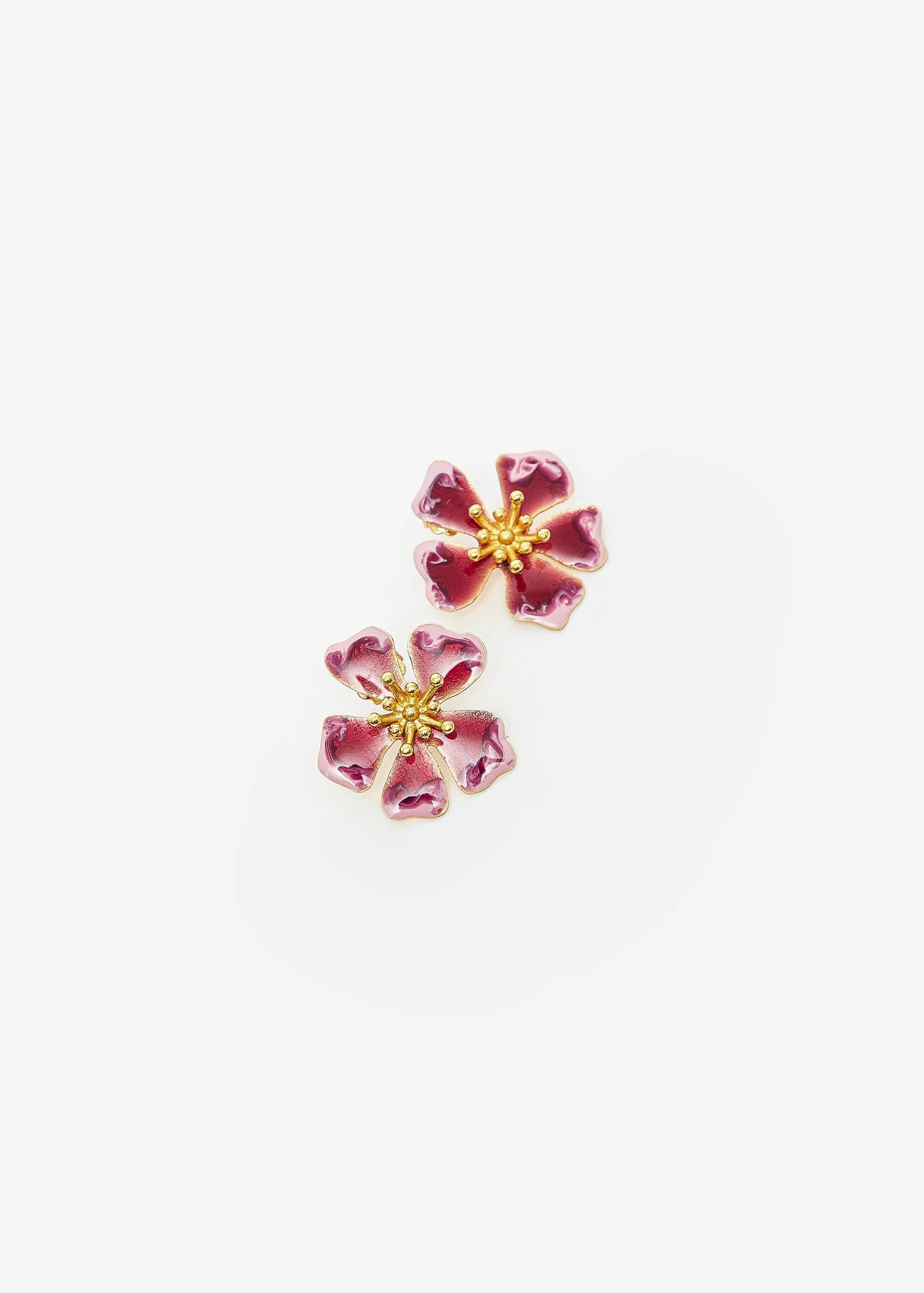 Aretes Aurora Midi Burgundy - imagen 3