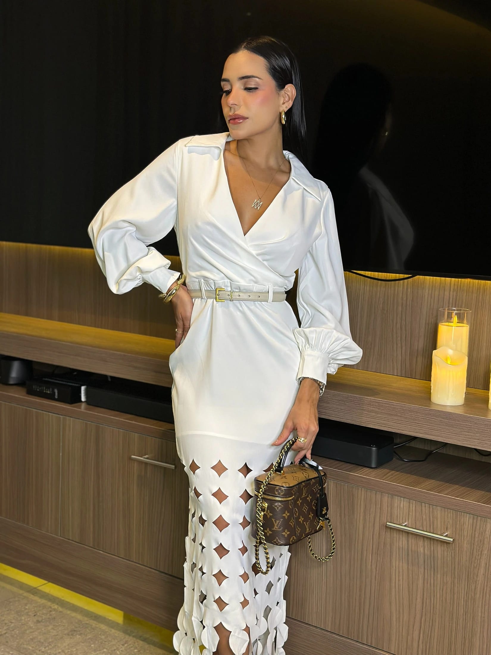 VESTIDO ANGELICA BLANCO - imagen 1