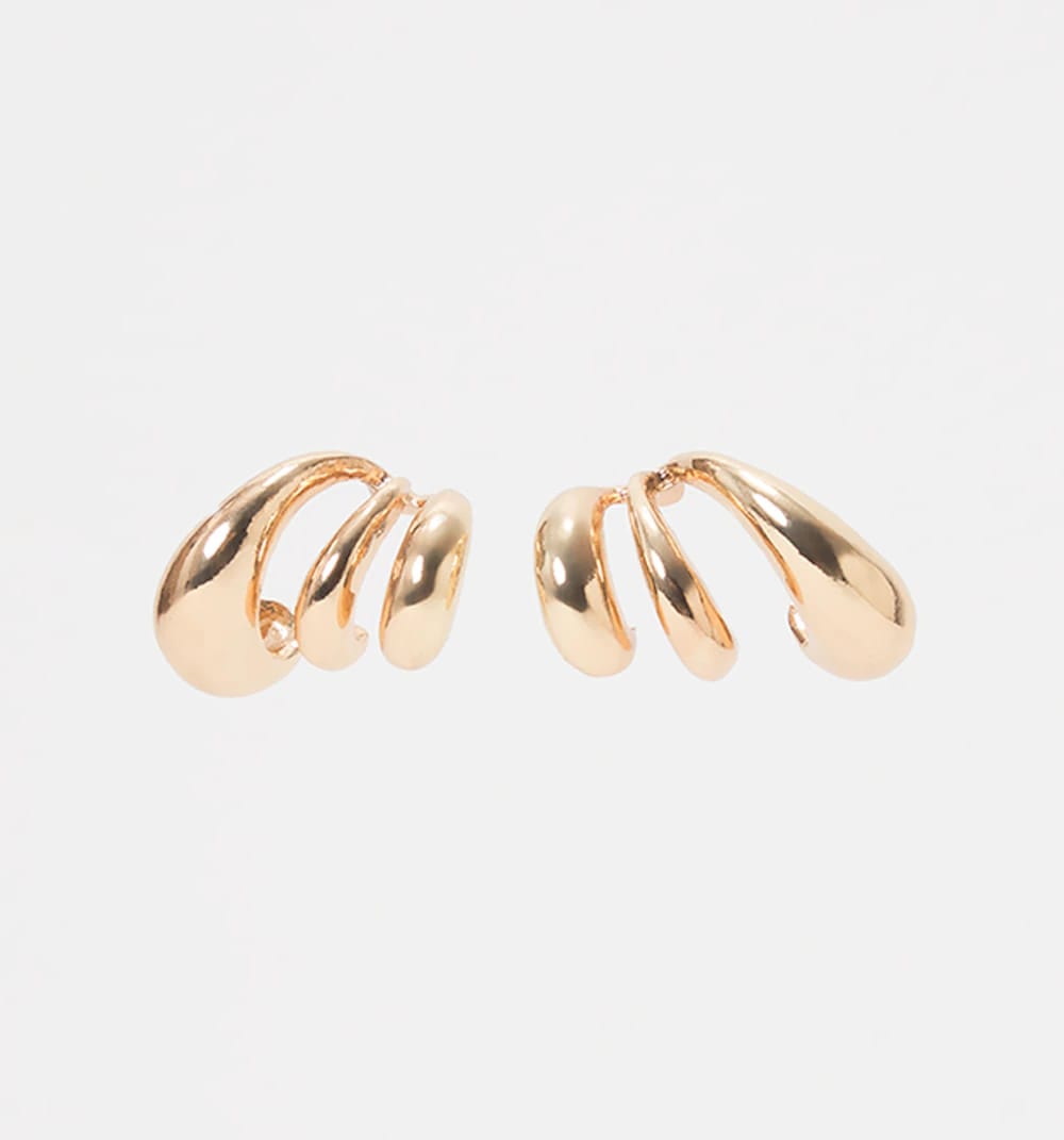 Aretes triple gota - imagen 4