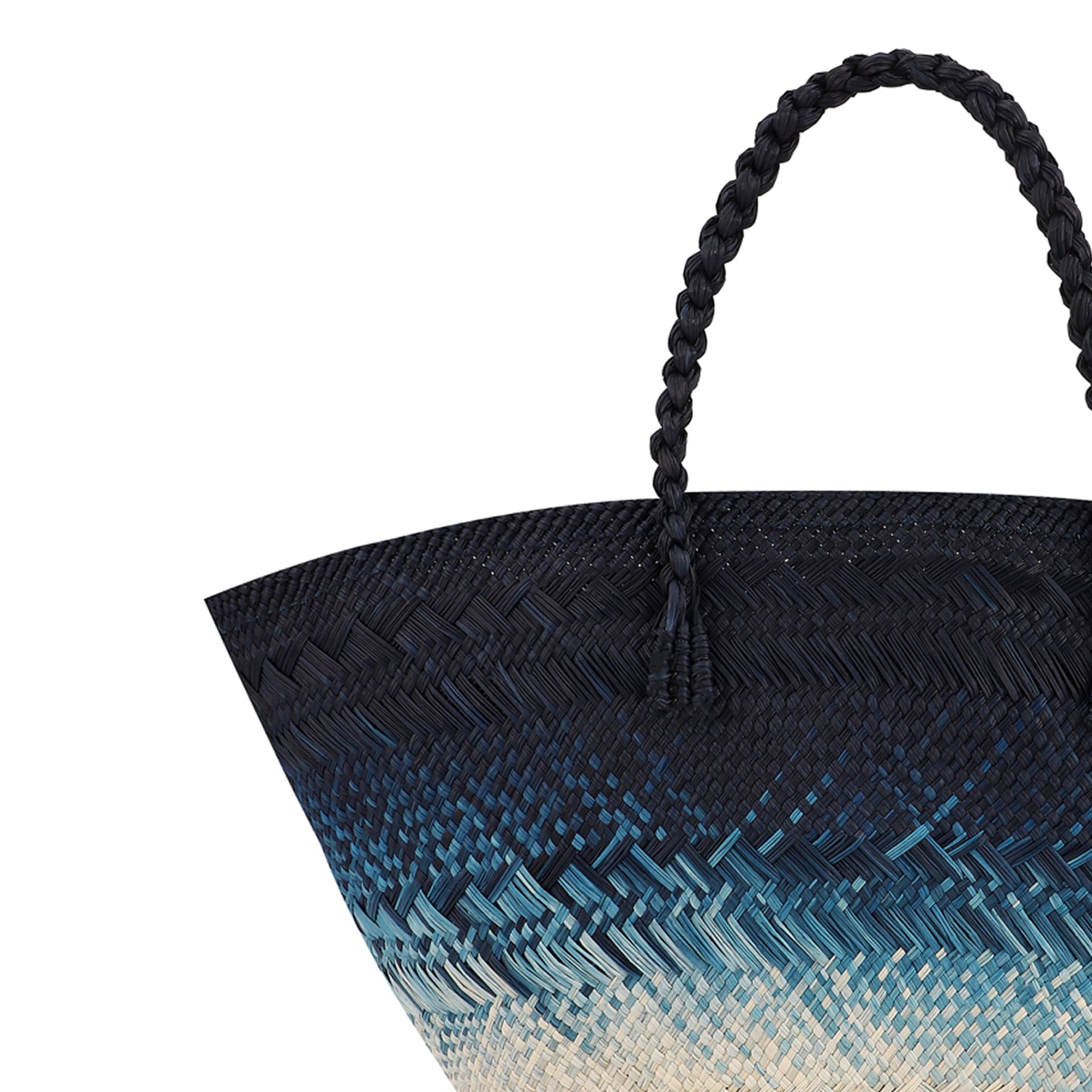 Bolso Artesanal de Playa Sandona Azul - imagen 4