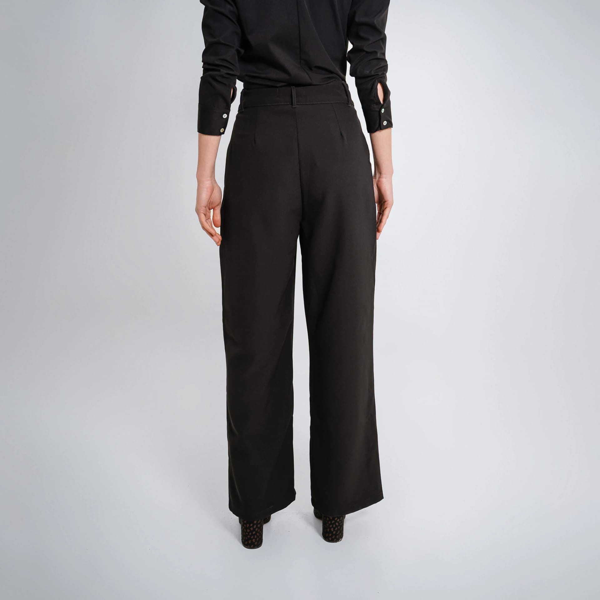 Pantalon Tiro Alto Bota Recta - imagen 3