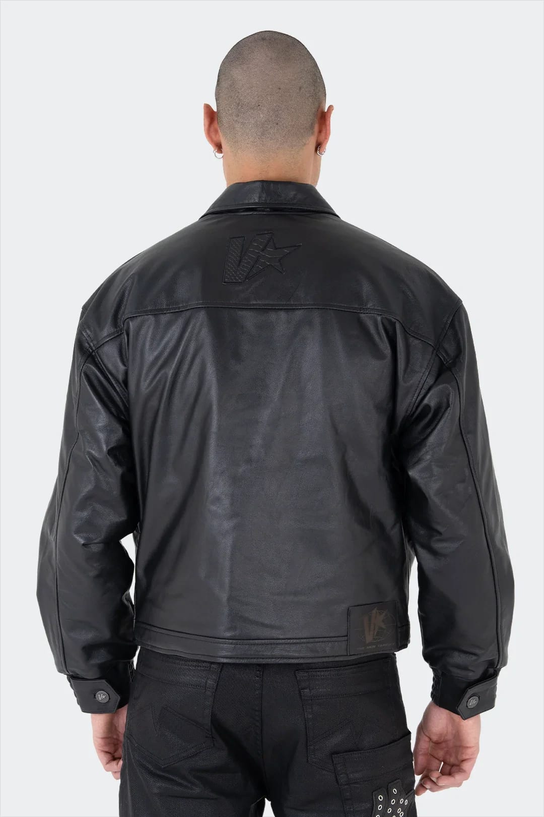 VENENO CHAQUETA DE CUERO NURSE - imagen 4