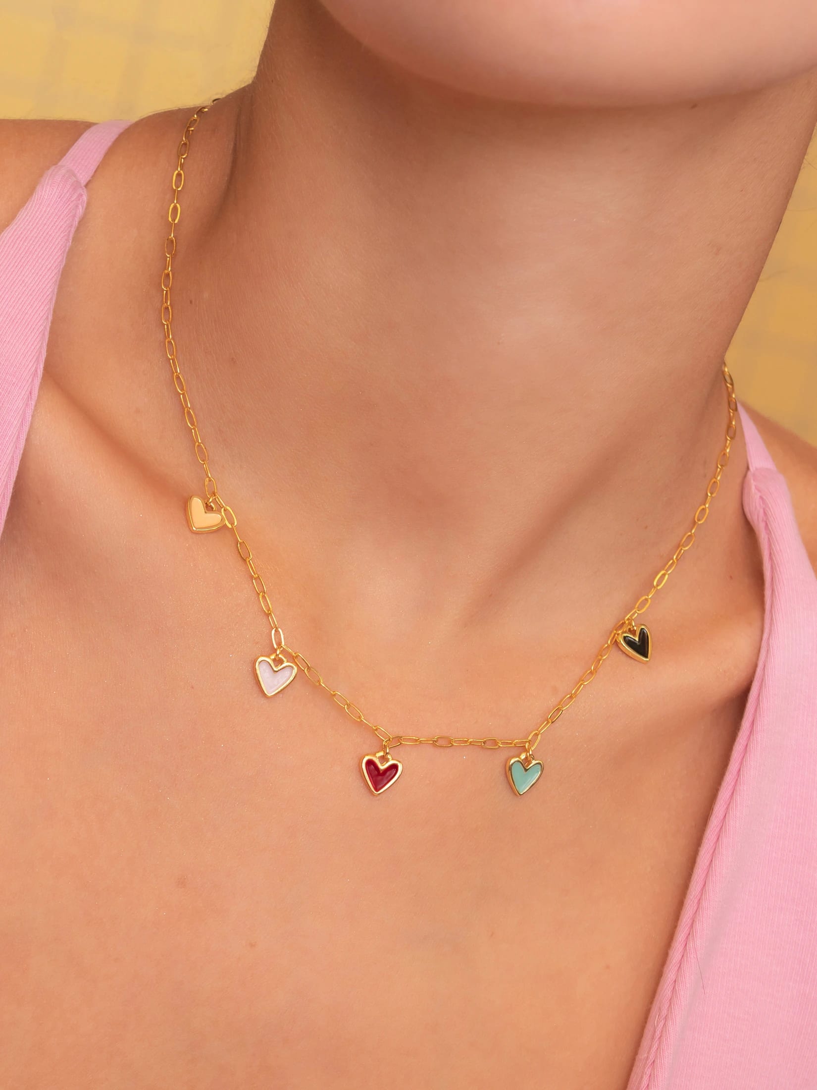 Cadena Multi Corazones - imagen 2