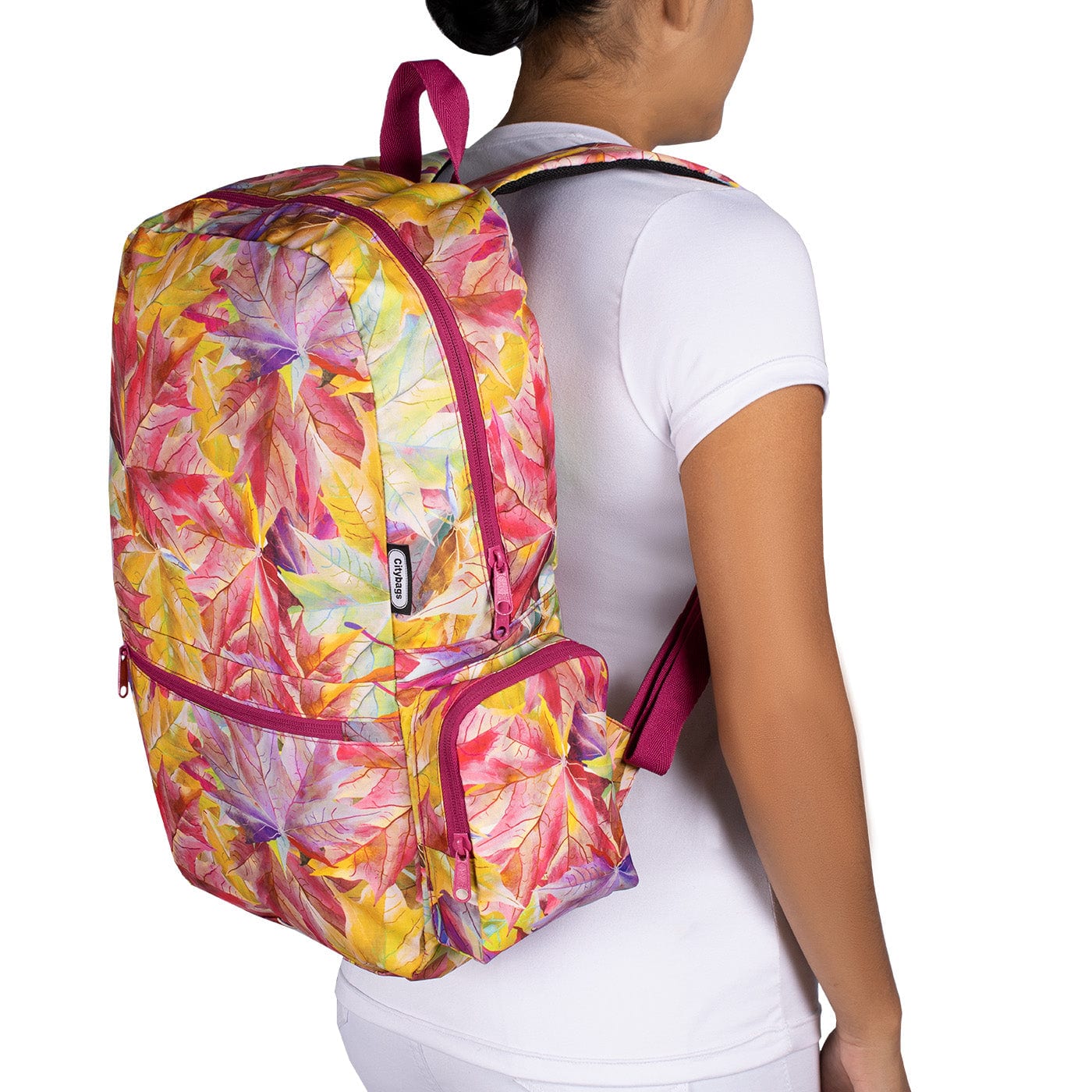 Morral Plegable ULTRA Estampado Acid Citybags Multicolor - imagen 3
