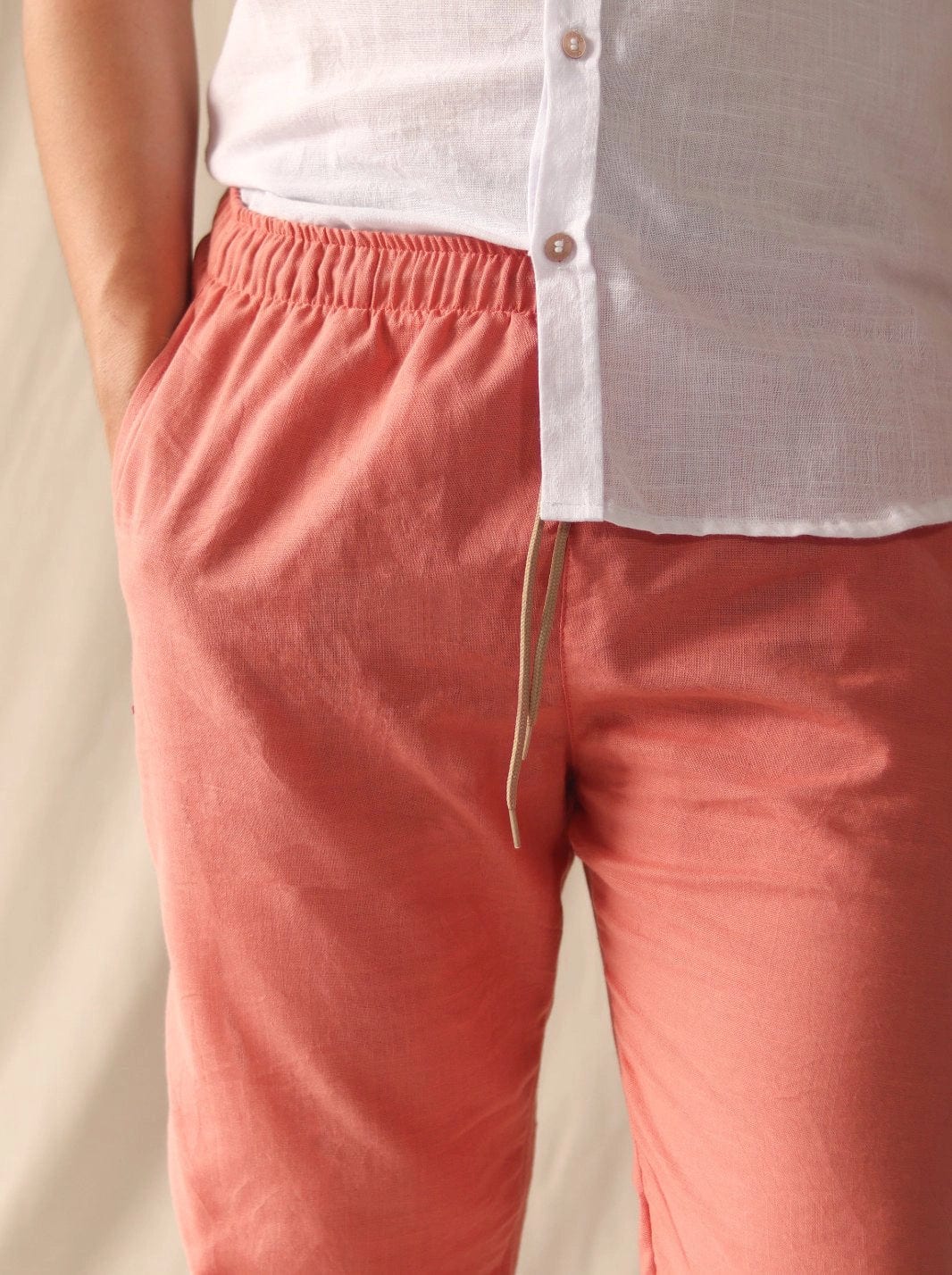 PANTALÓN LINO ALGODÓN | BOTA RECTA - imagen 2