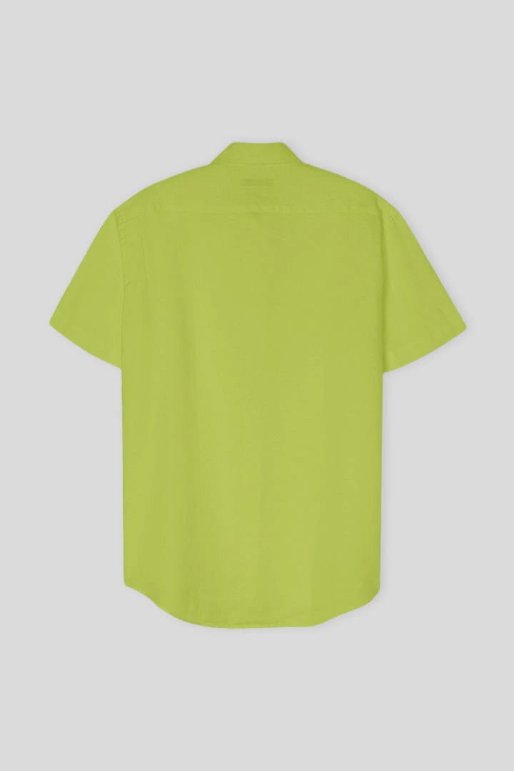 Men's linen shirt love bird - imagen 2
