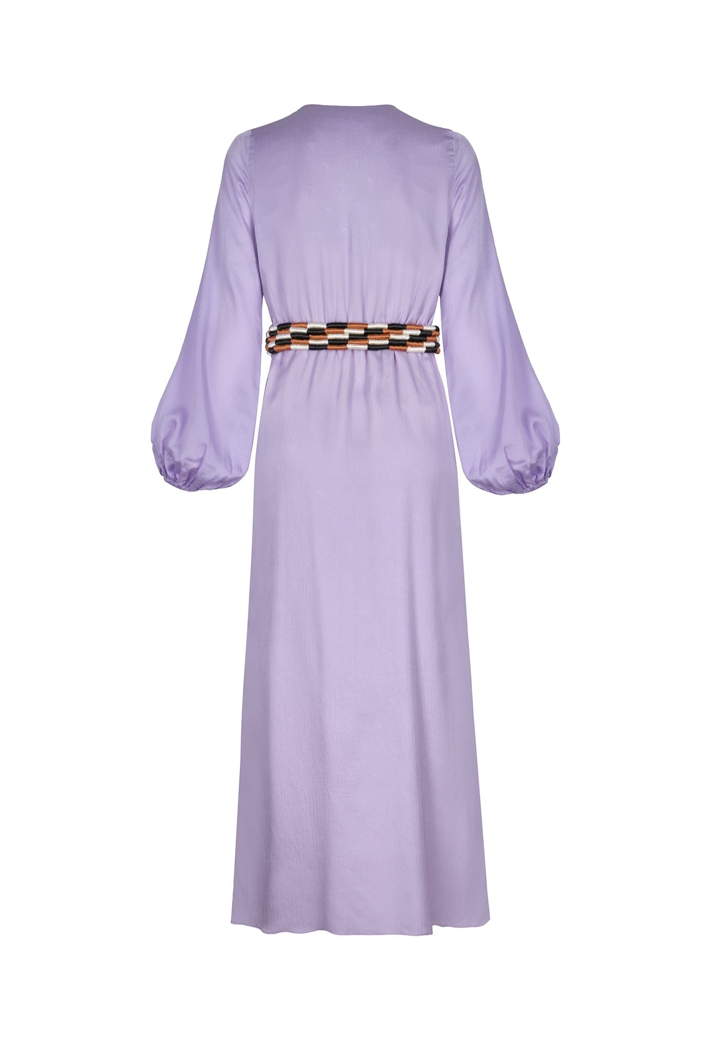 Tertulia Martellato Silk Maxi Dress / Lila - imagen 5