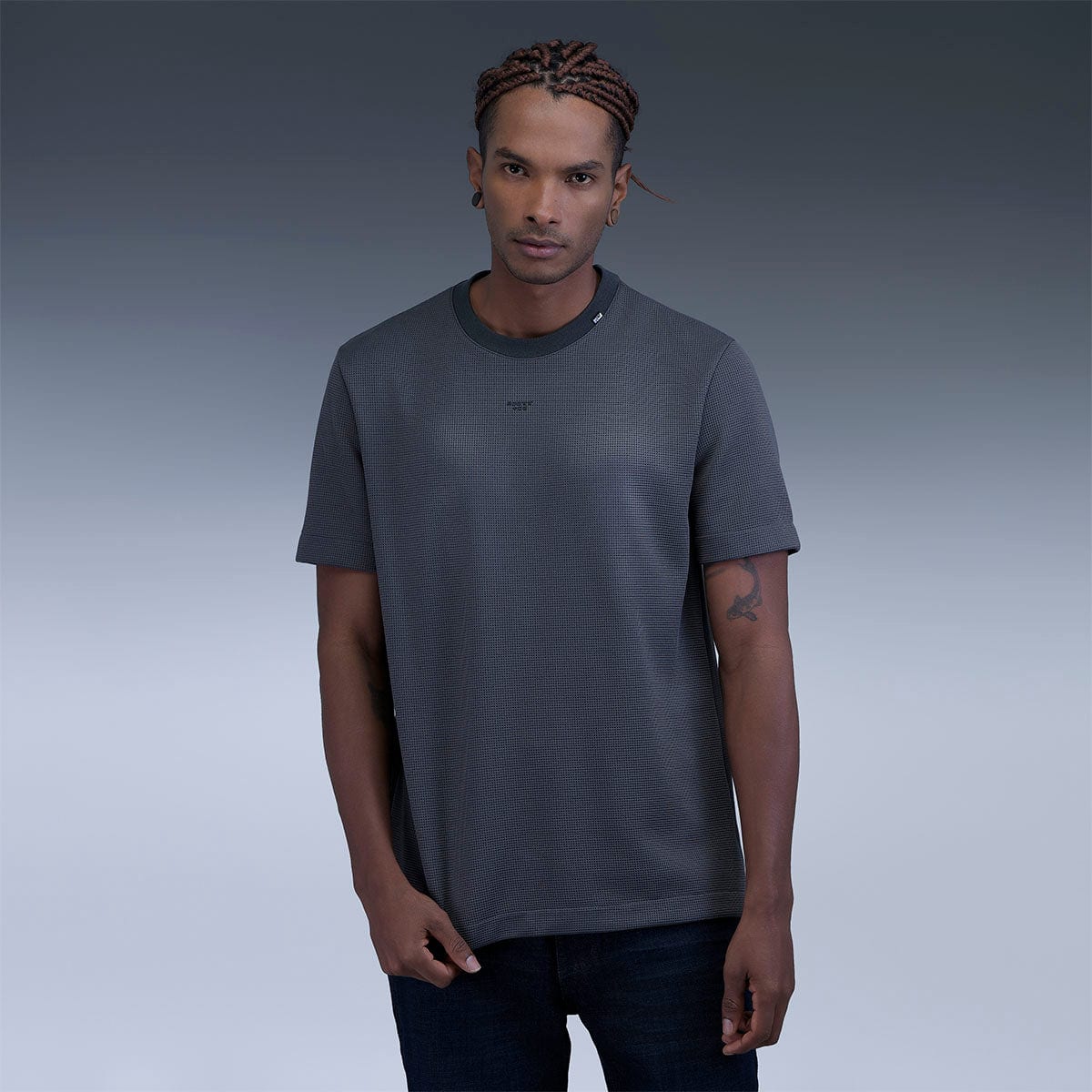 Camiseta Regular Gris - imagen 1