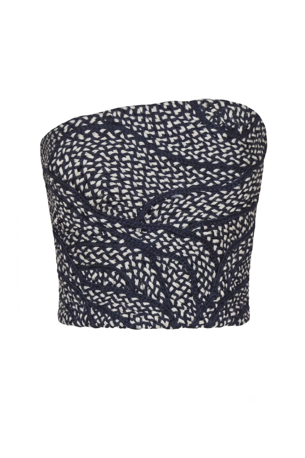 Crop top rocio marino azul navy - imagen 2