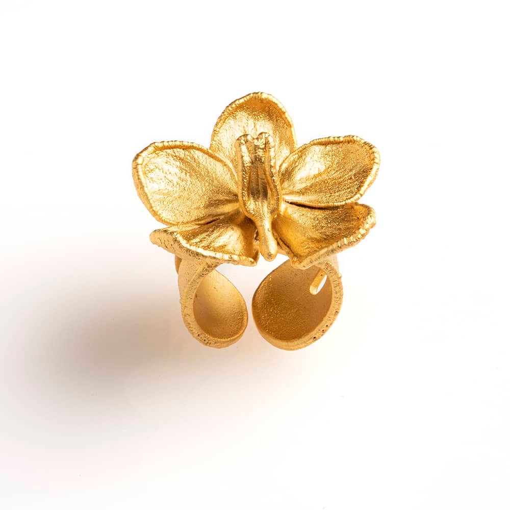 Mini Vanda Orchid Ring - imagen 2