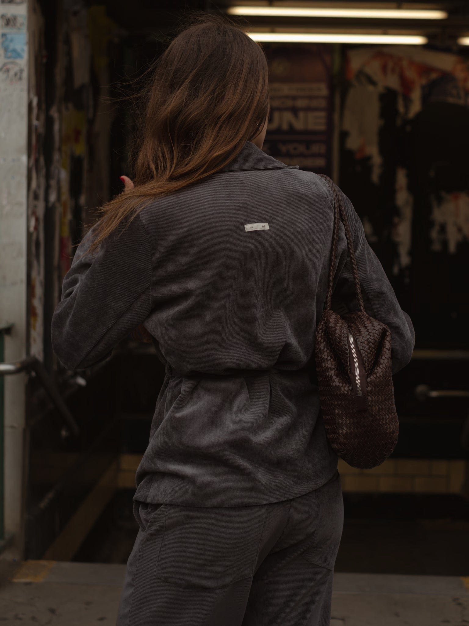 CORD BLAZER - DEEP BROWN - imagen 6