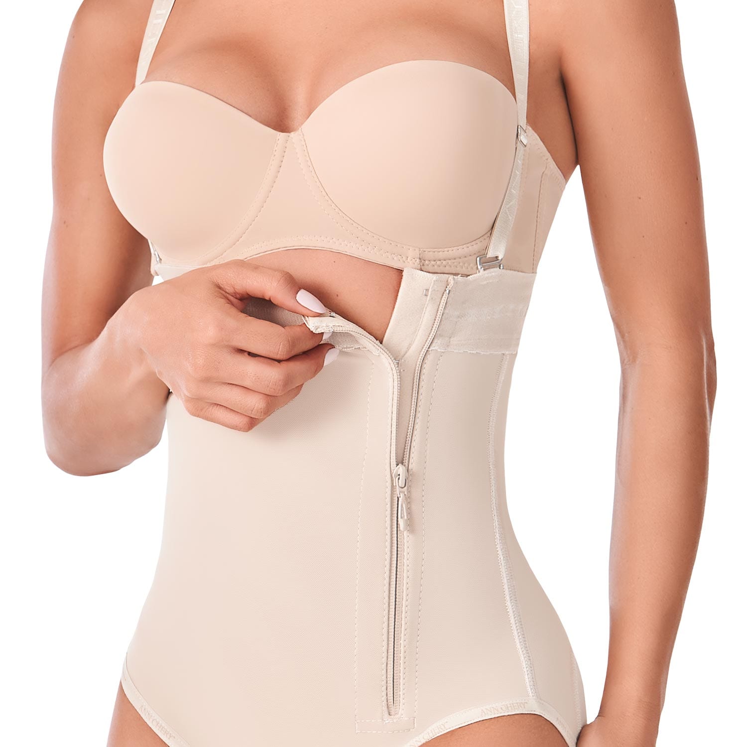 Faja Colombiana Tipo Body Panty Powernet Fiorella Mujer - imagen 4